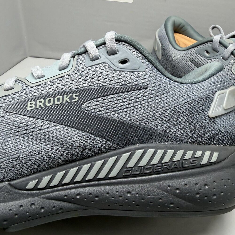 Brooks Beast GTS Gray Running Shoes Men’s Size 10.5 D GuideRails Athletic - Picture 9 of 13